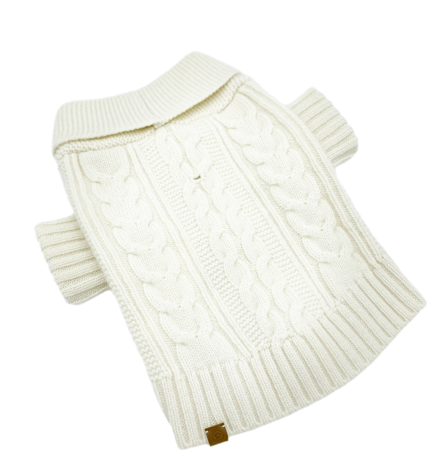 Buy Brooklyn Cashmere Cardigan in Ivory Luxury Women’s Knitwear