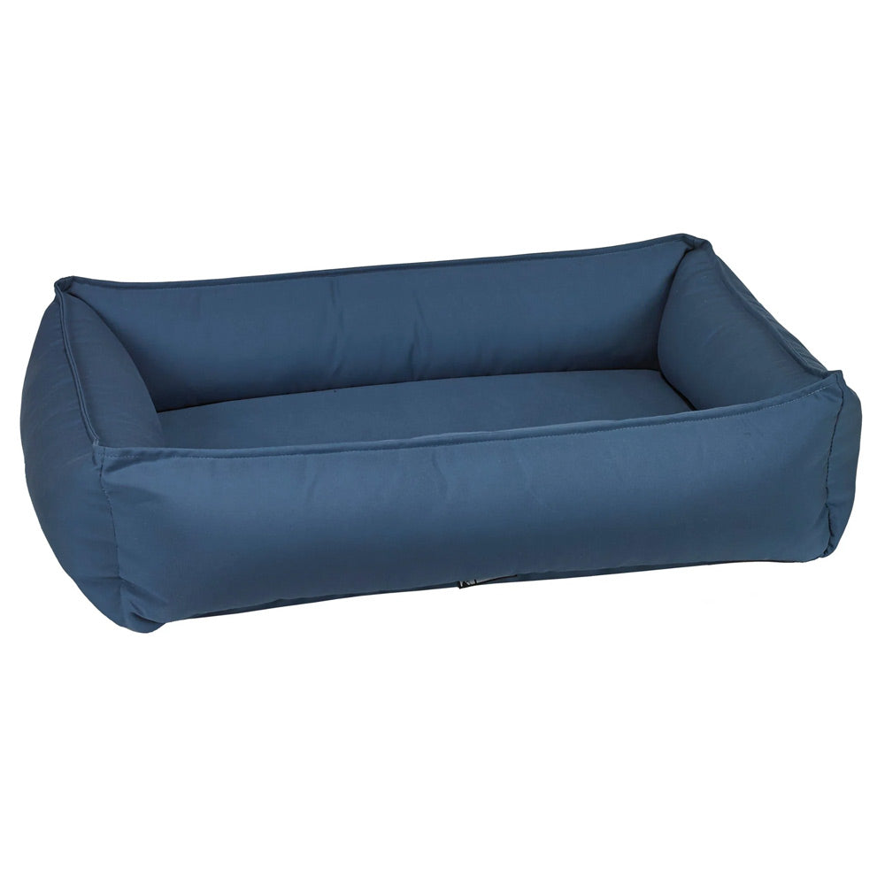 Urban lounger navy dog bed for outdoors