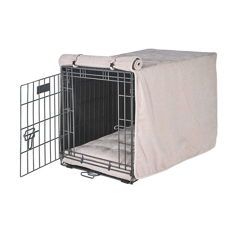 Stylish Dog Crate Cover & Luxury Mattress Set