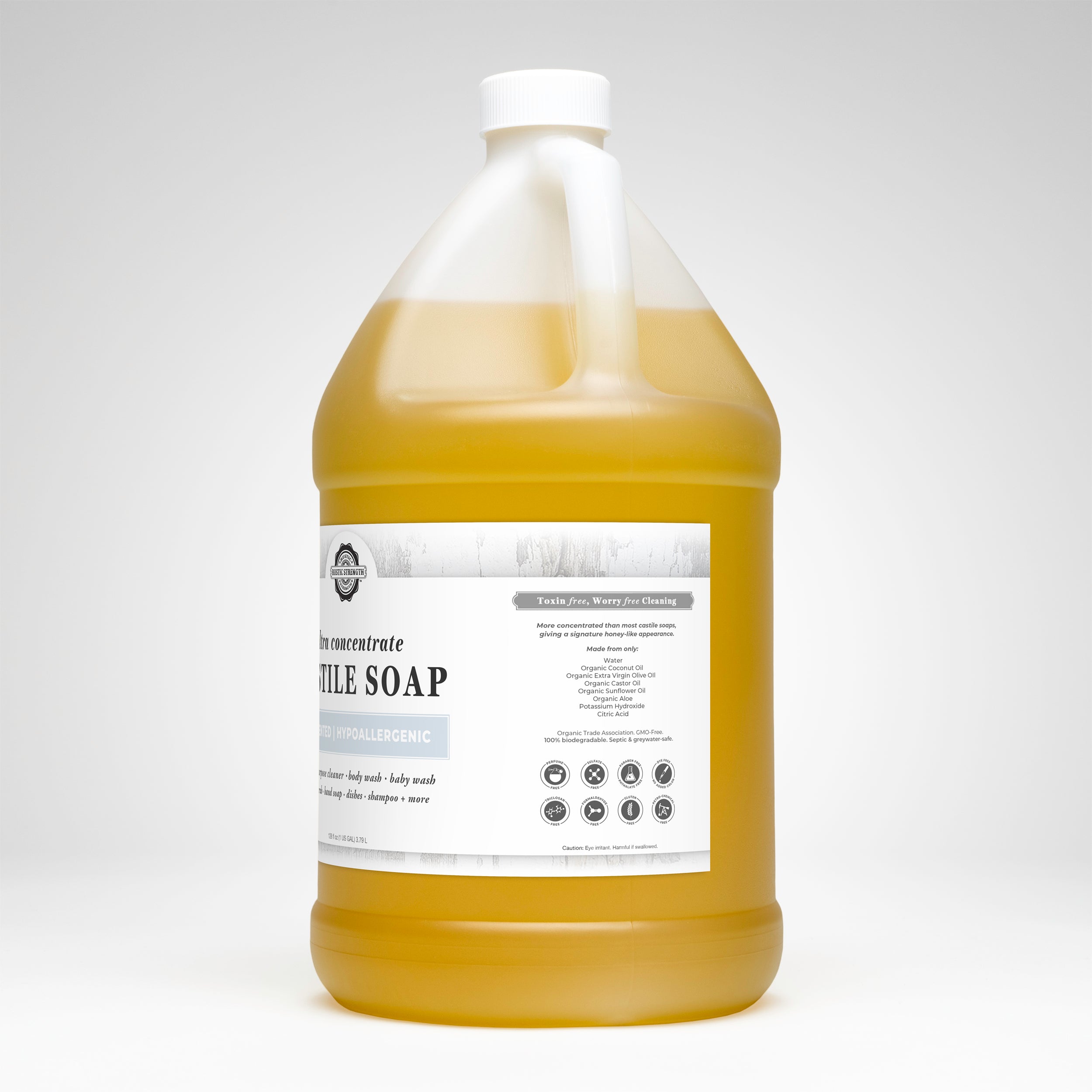 Castile Soap - Ultra Concentrate | Unscented