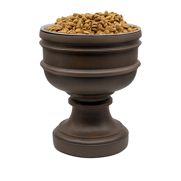 Chalice Style Summit Elevated Pet Bowl for Dogs & Cats