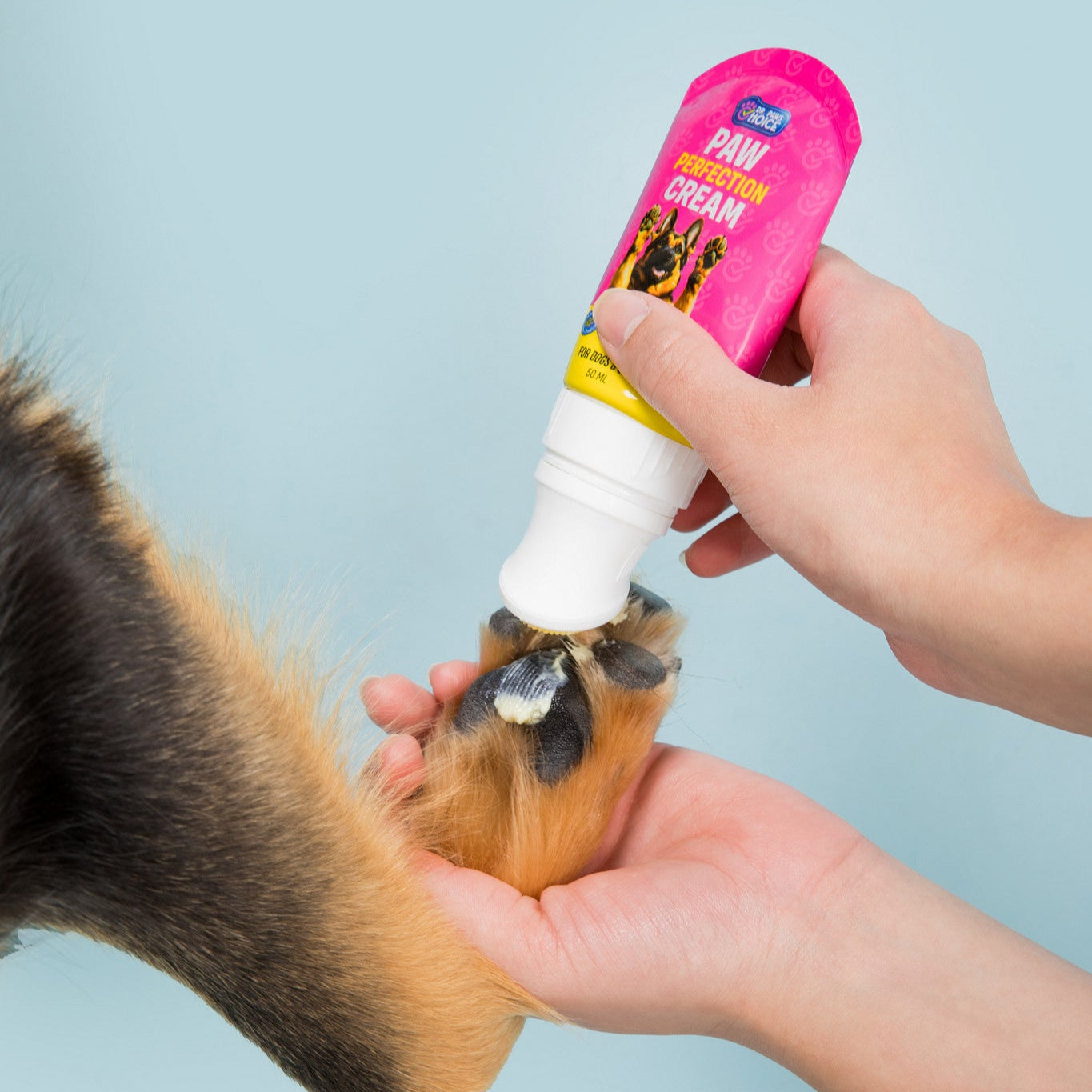 Paw Cleansing Foam + Paw Perfection Cream For Dogs