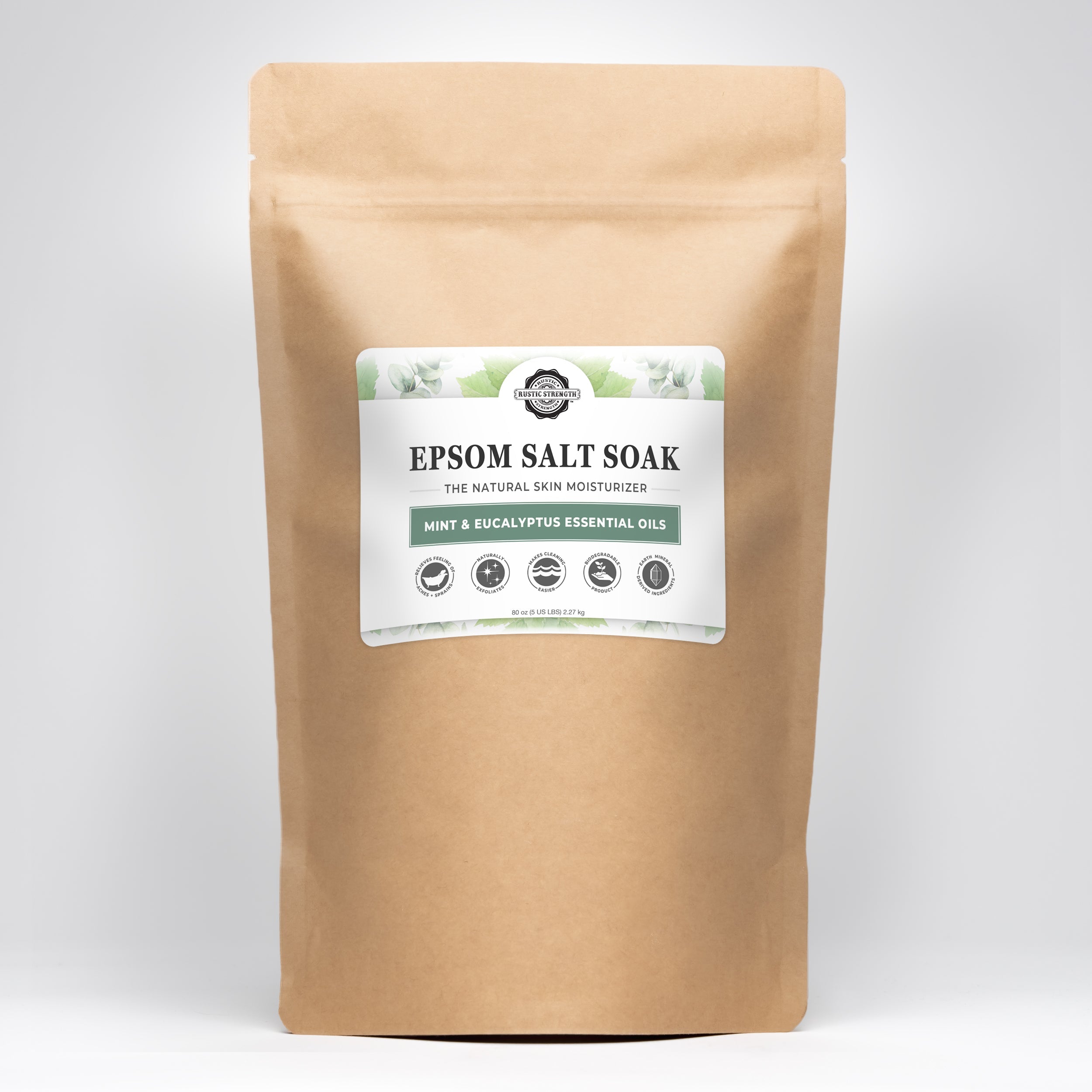 Epsom Salt Soak | Mint & Eucalyptus