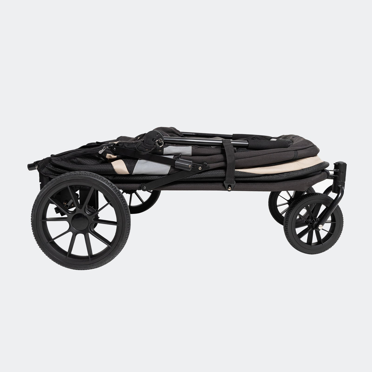 Grand Cruiser large dog stroller folded flat for storage