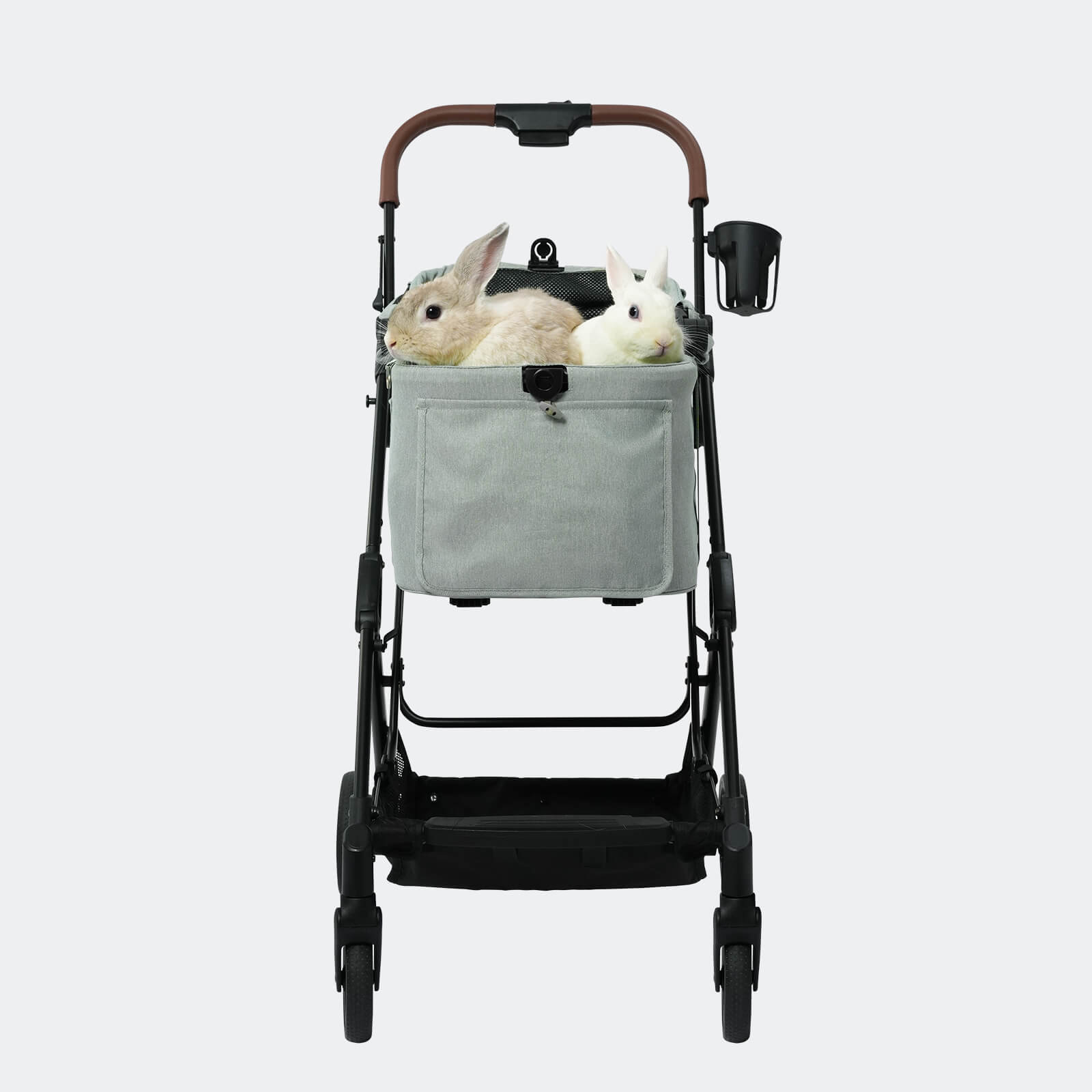 Lightweight Aluminum Stroller With Detachable Pet Carrier | Tinker