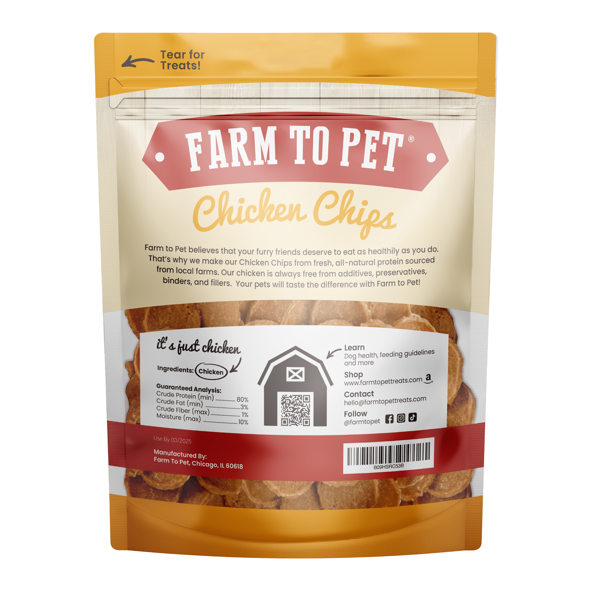 Chicken Chips for Dogs