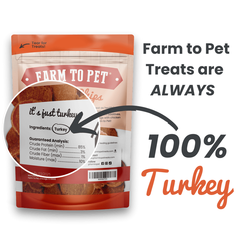 Turkey Chips for Dogs