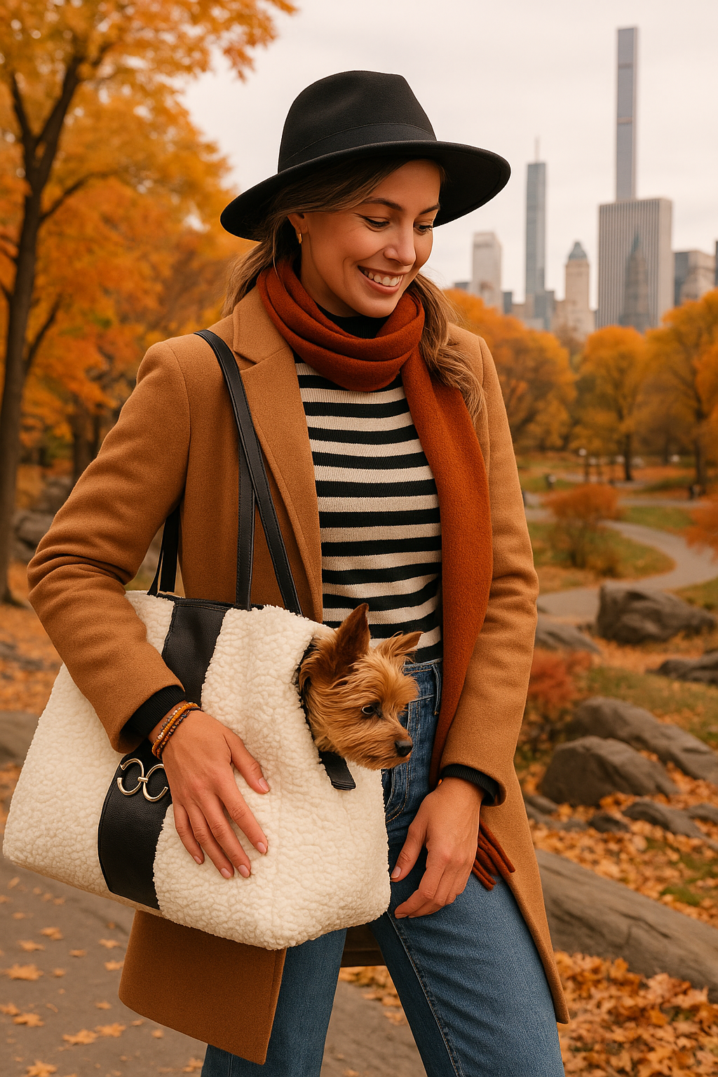 Bowsers Fashionable Small Dog Carrier Bag