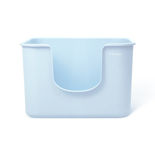 Light blue XXL cat litter box