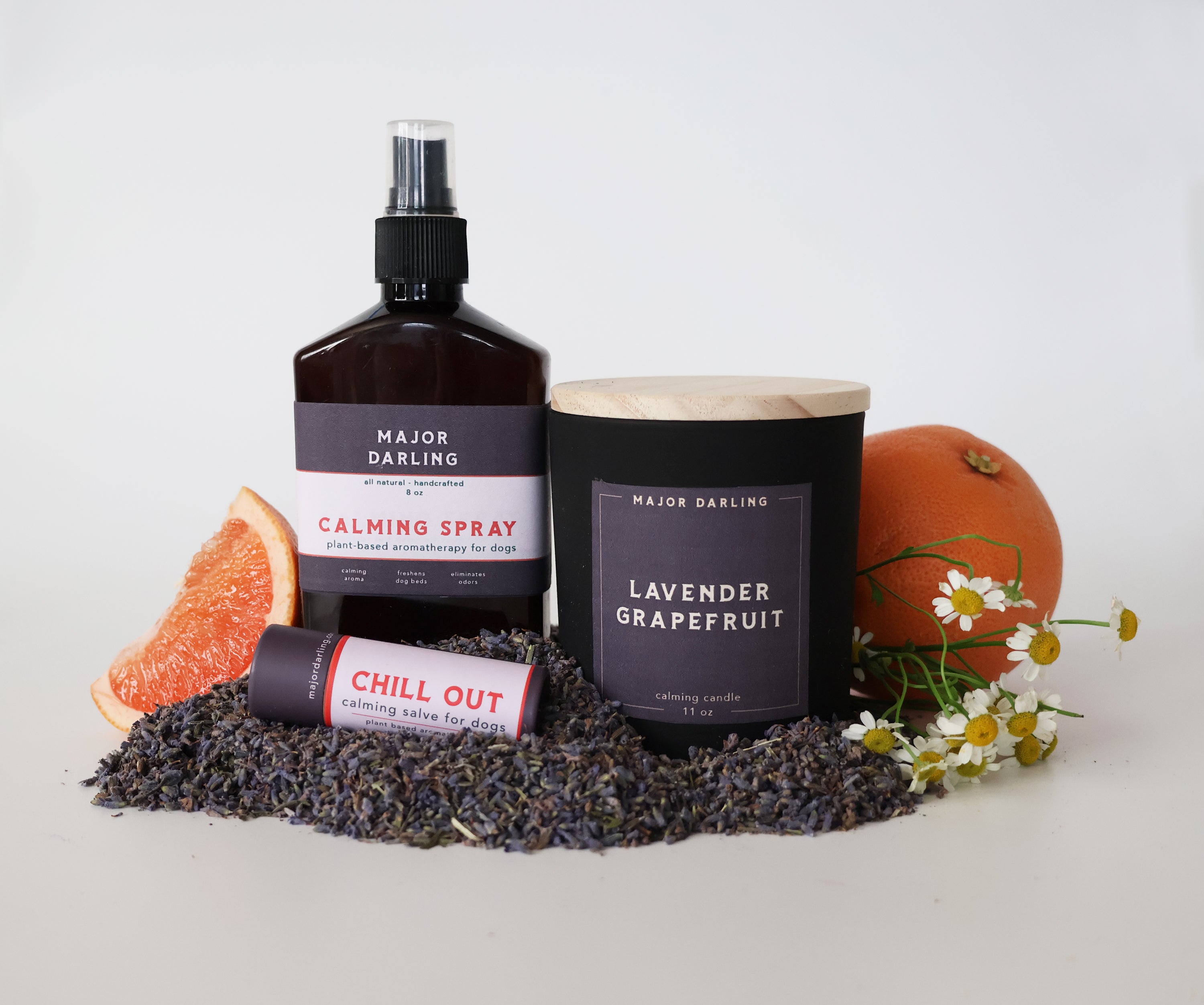 calming dog bed spray