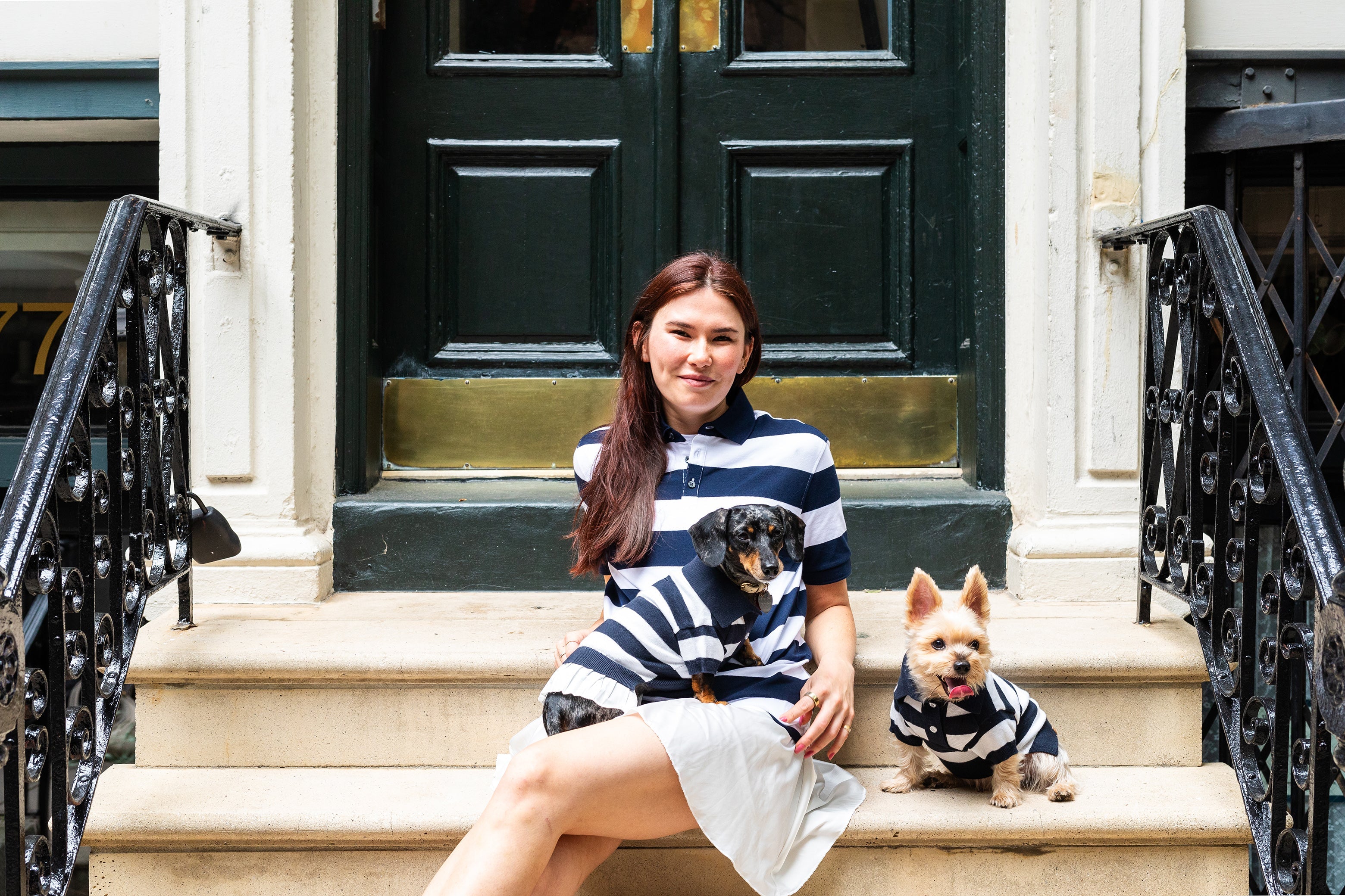 Cashmere Blend Polo Sweaters For Dogs