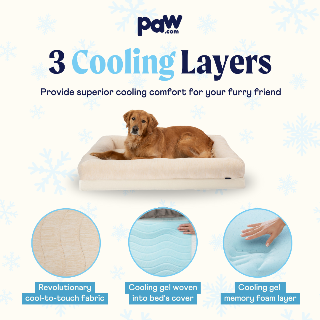 PupChill™ Cooling Dog Bed For Large Dogs