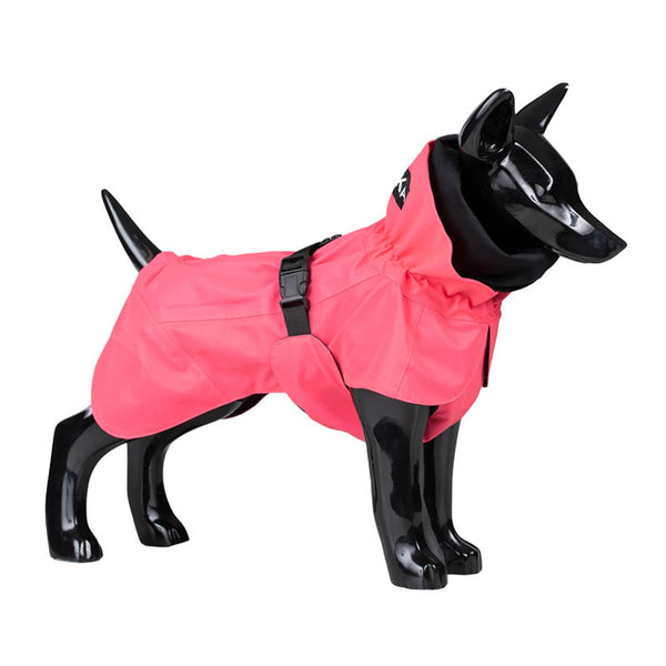 Paikka Dog Visibility Raincoat Lite Hot Pink