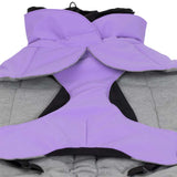 Paikka winter jacket for dogs in lilac color