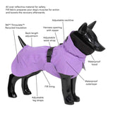 Paikka winter dog jacket specifications