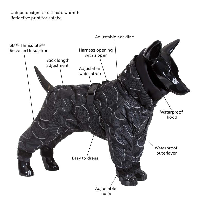 paikka winter suit for dogs with 3M Thinsulate