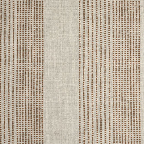 Bowsers Franklin dog bed fabric swatch in Seashell striped performance linen