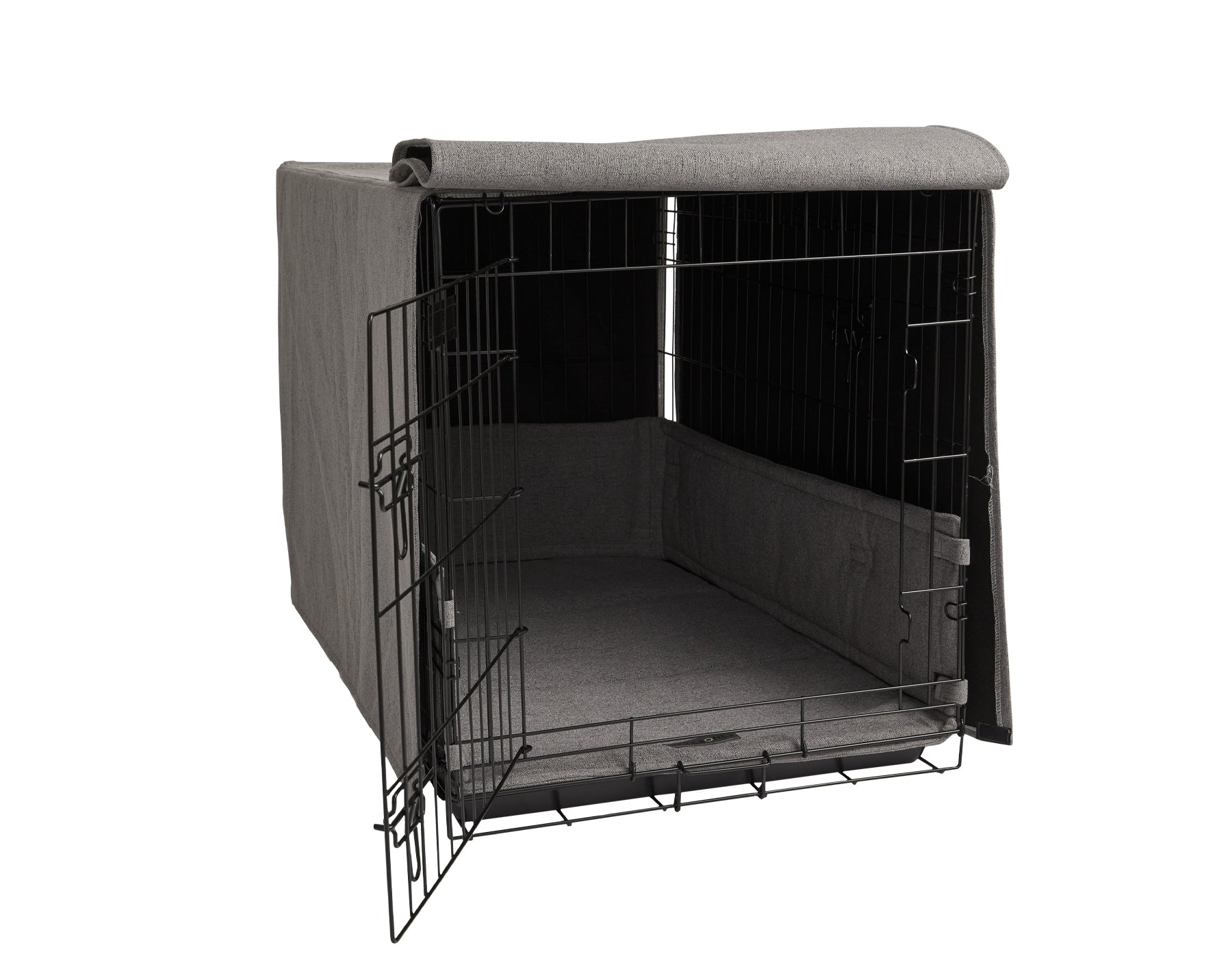 Puppy Crate Complete With Cover & Pad