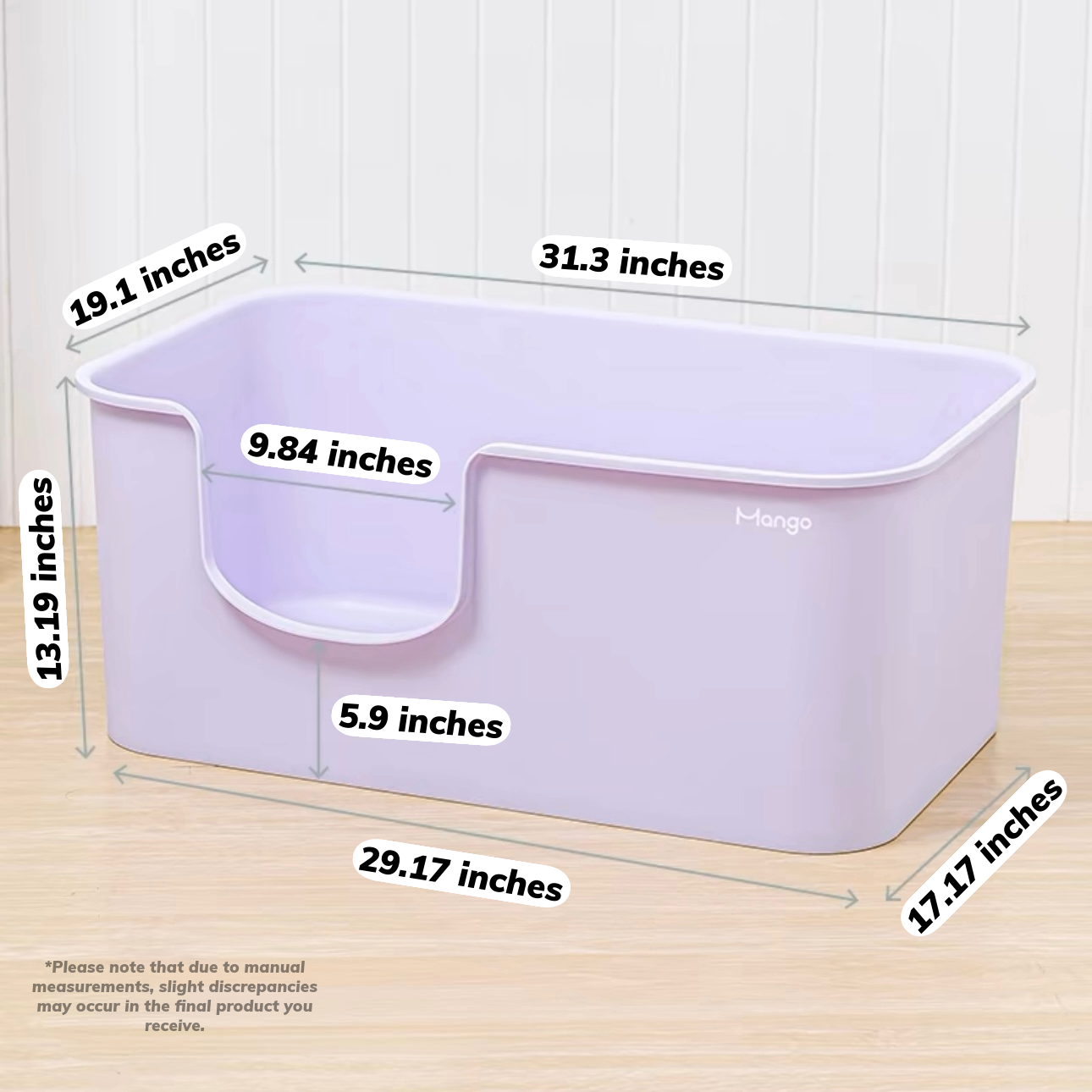 Extra Large Litter Box for Big Cats & Multi-Cat Homes