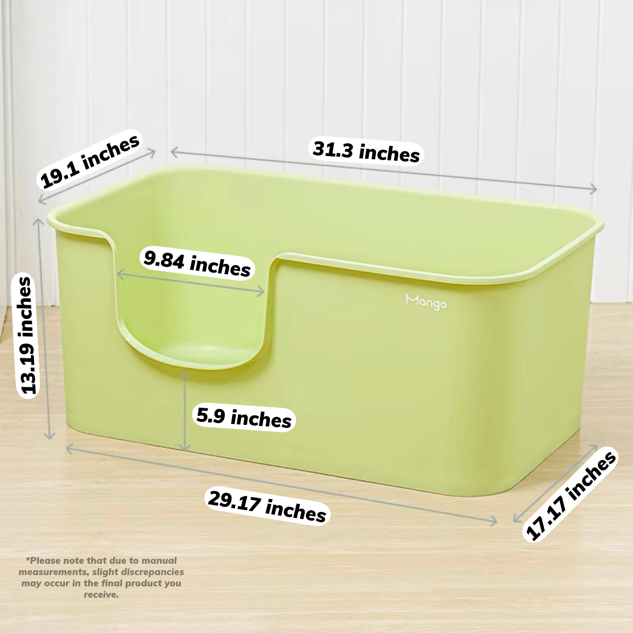 Extra Large Litter Box for Big Cats & Multi-Cat Homes