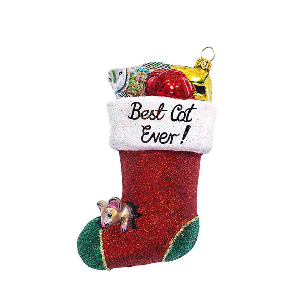 Best Cat Ever | Christmas Ornament For Cat Lovers