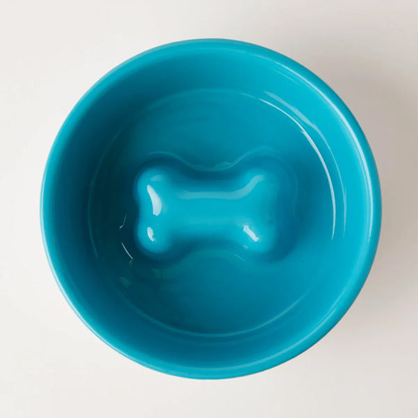 Slow Feeder Dog Bowls with Acrylic Stand