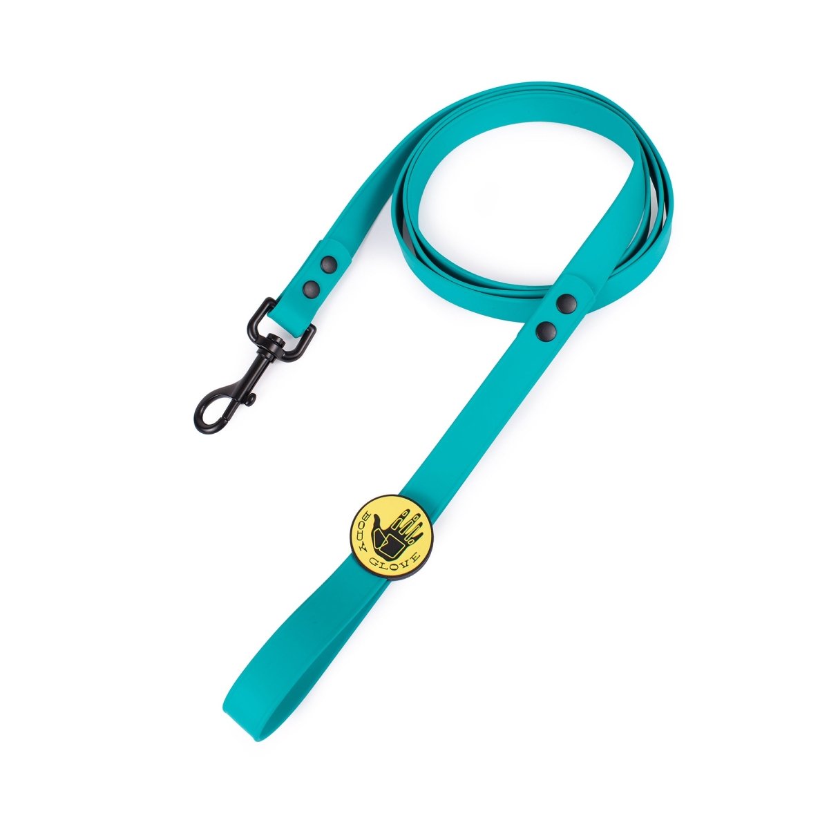 Teal color waterproof dog leash by Body Glove