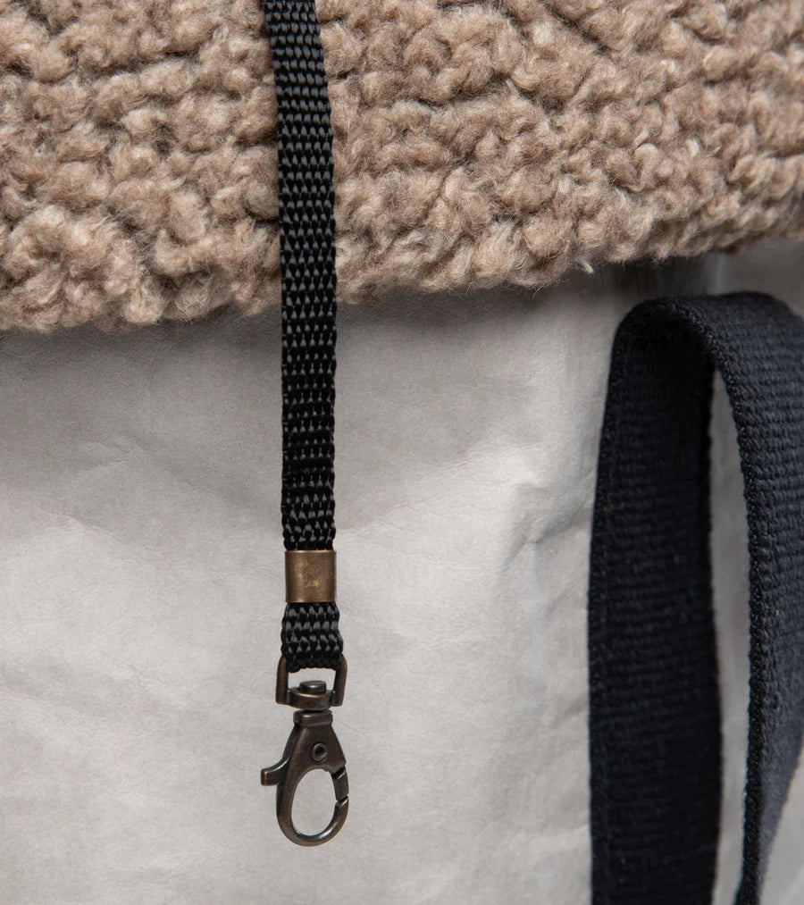 Medium Dog Carrier Dorothea Boucle Wool Everyday Bag