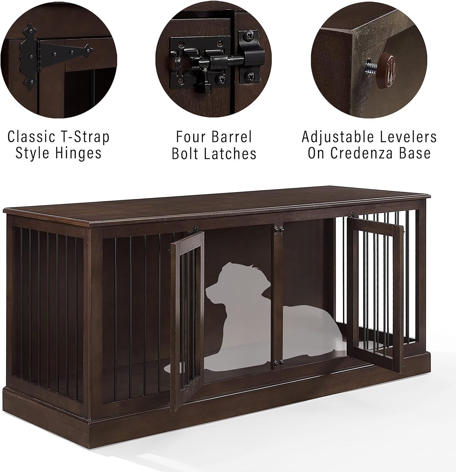 Winslow Medium Credenza Dog Crate Furniture