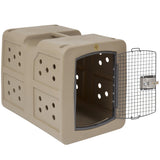 dakota dog kennel in medium size and tan color