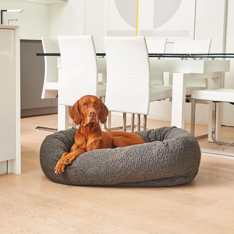 Bowsers Donut Bed In Luxury Faux Fur