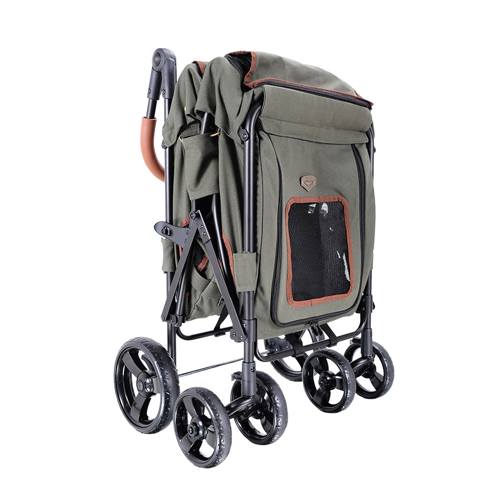 Foldable dog stroller from Ibiyaya pet brand