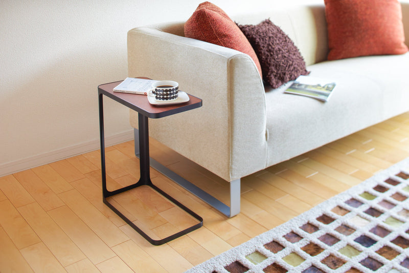 Steel Side Table (20" H) C Shape
