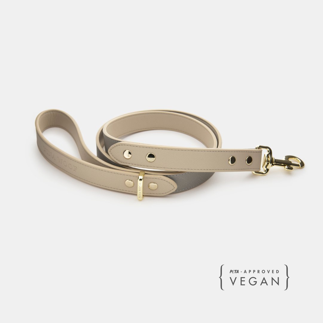 Dog Leash 4ft - Vegan Leather - London