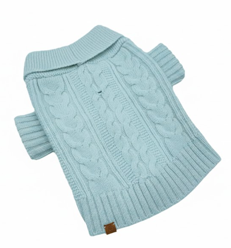 Cashmere Cardigan For Dogs, Brooklyn, Ivory