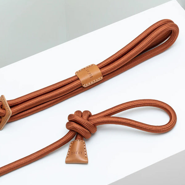 Luxury dog harness in brown color by Boo Oh Ray