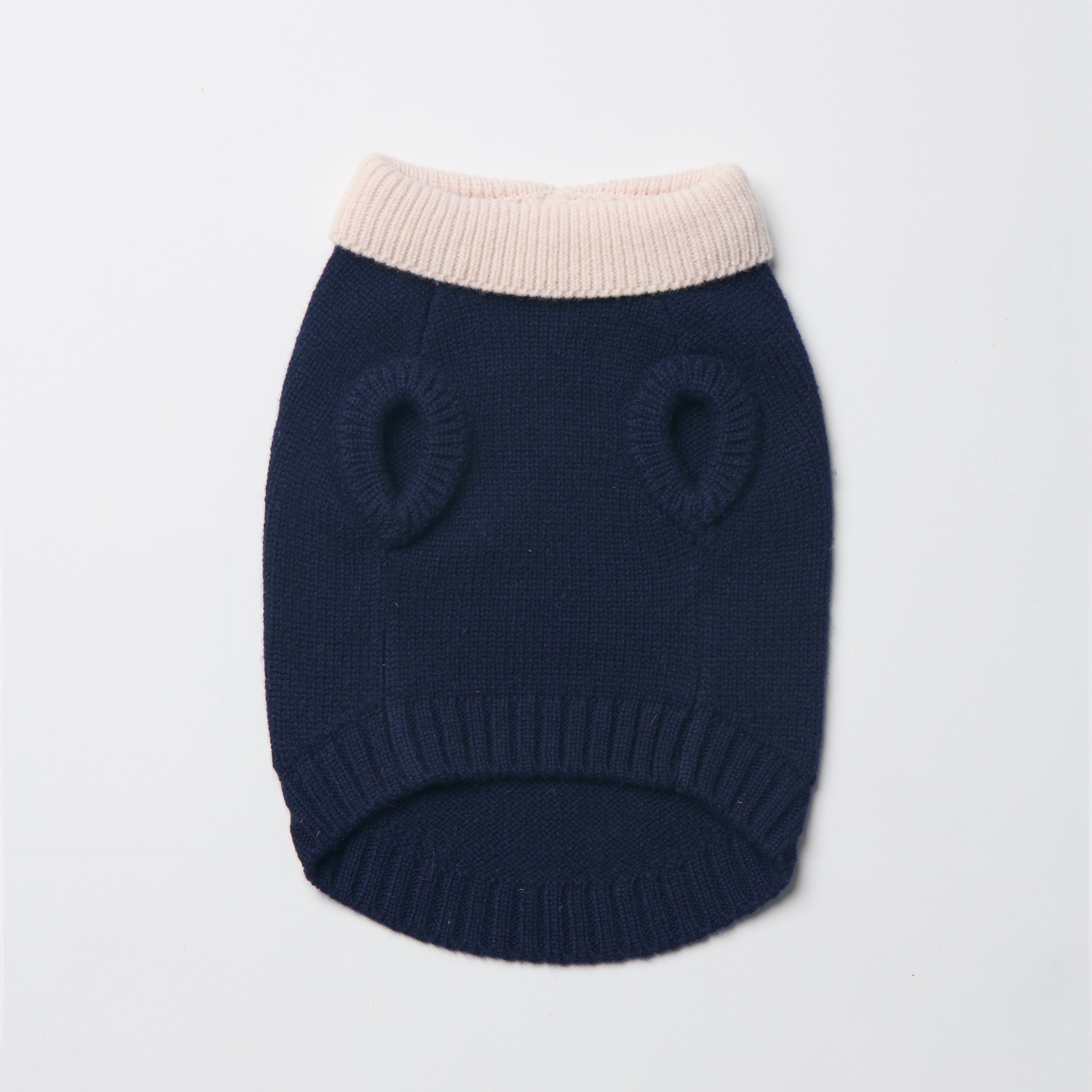 Nooee Small Polo Wool Sweater For Cats & Dogs | 100% Wool Knit