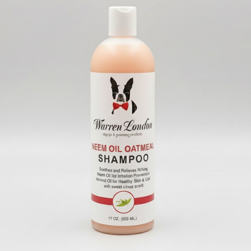 Neem Oil Oatmeal Shampoo - Soothes & Relieves Itching - Insect Repellant