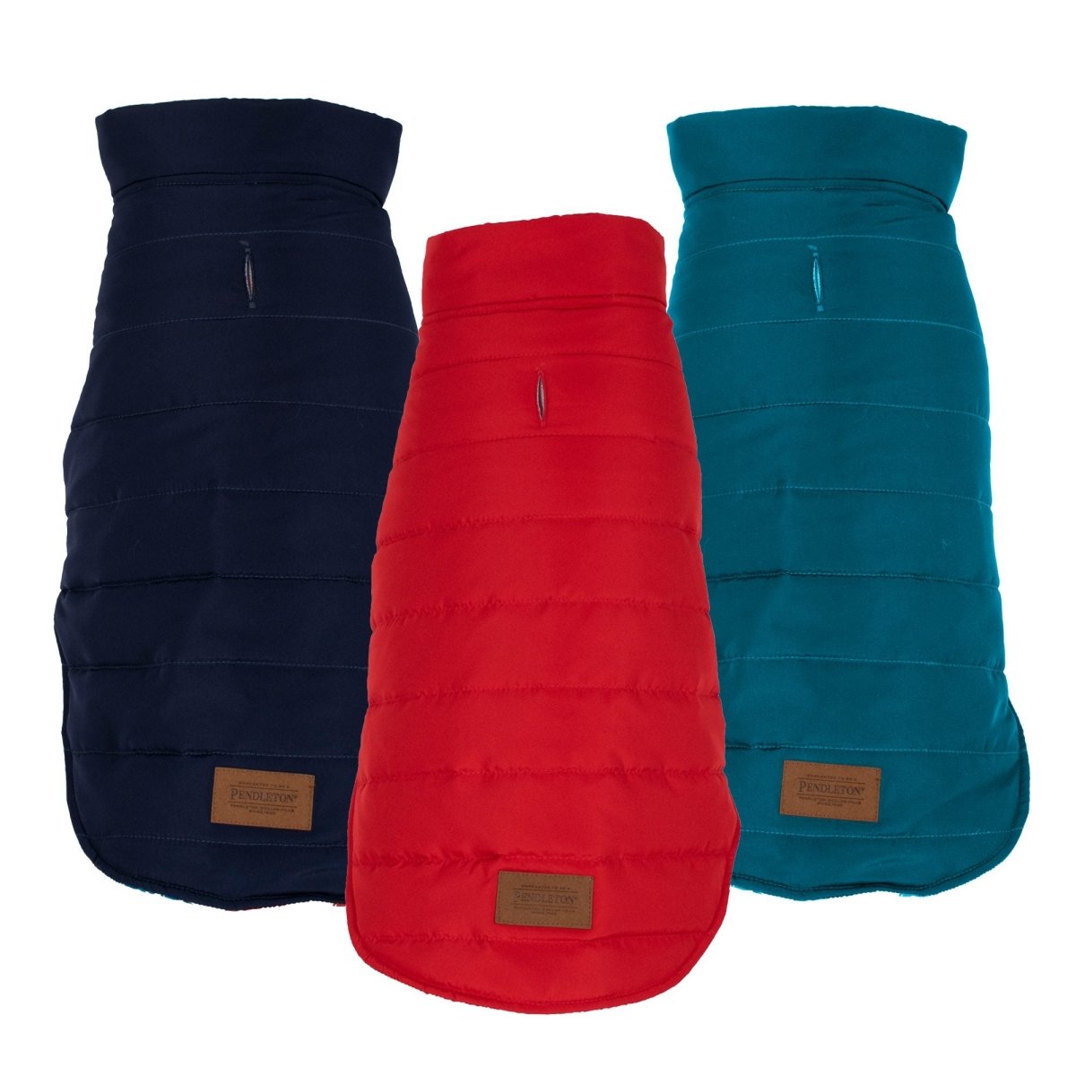 Pendleton puffer dog coat for winter