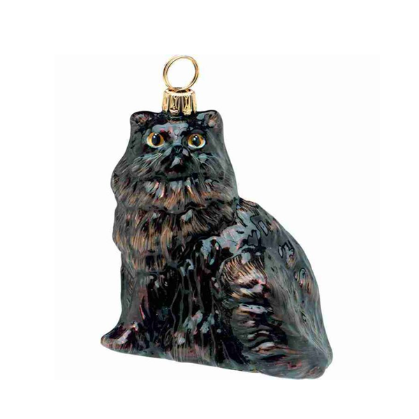 Persian Cat Christmas Ornament