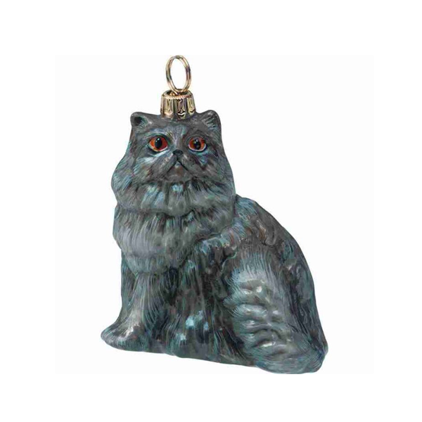Persian Cat Christmas Ornament