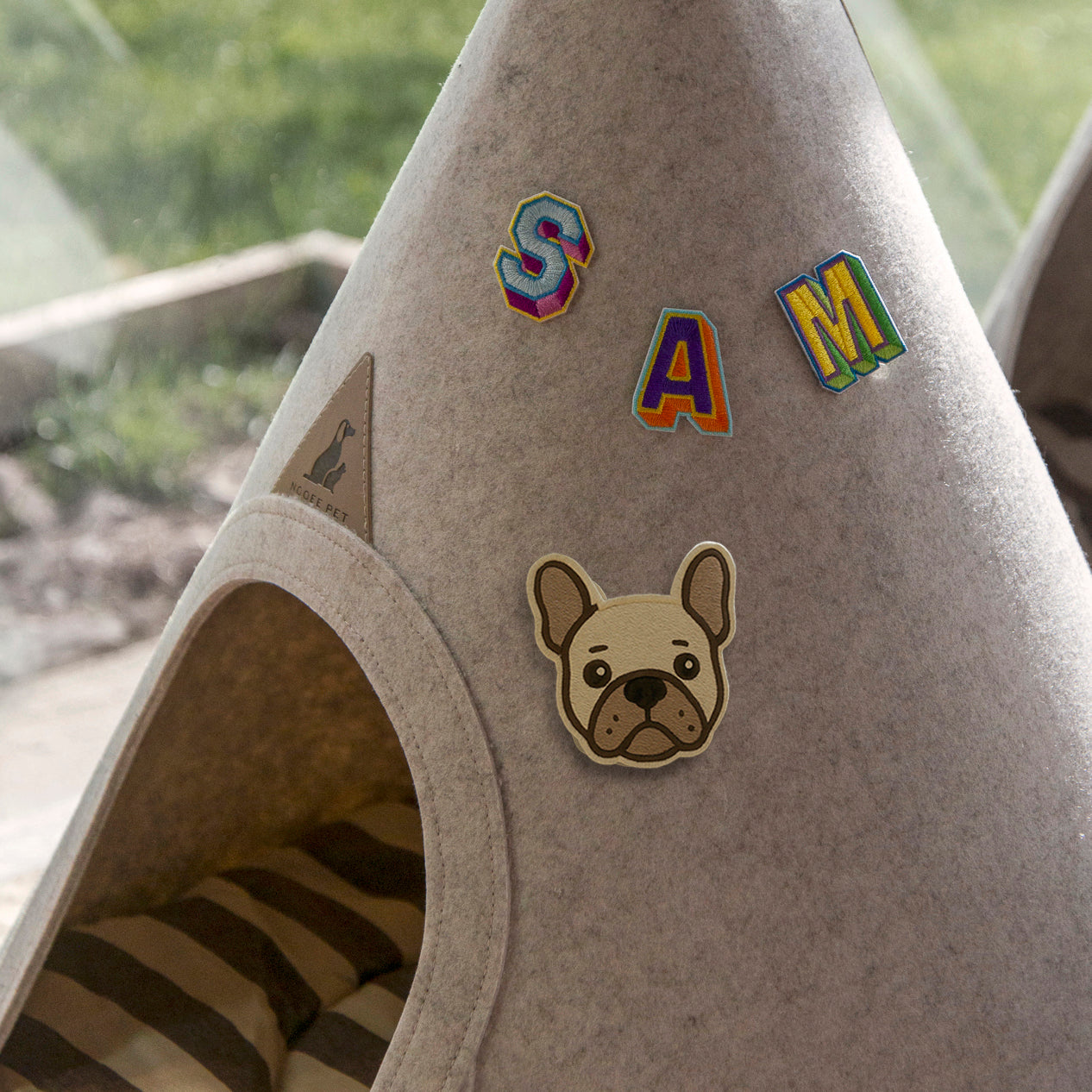 Nooee Decorative Self-Adhesive Patch (Choose Your Breed)