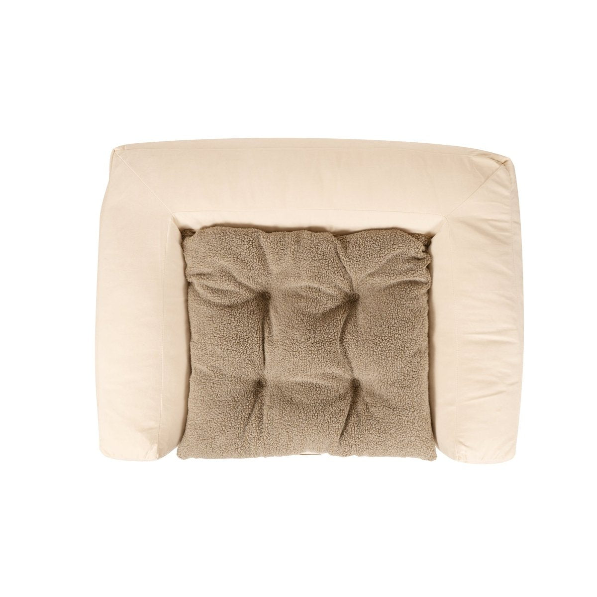 Rectangle Pet Couch Orthopedic Dog Sofa