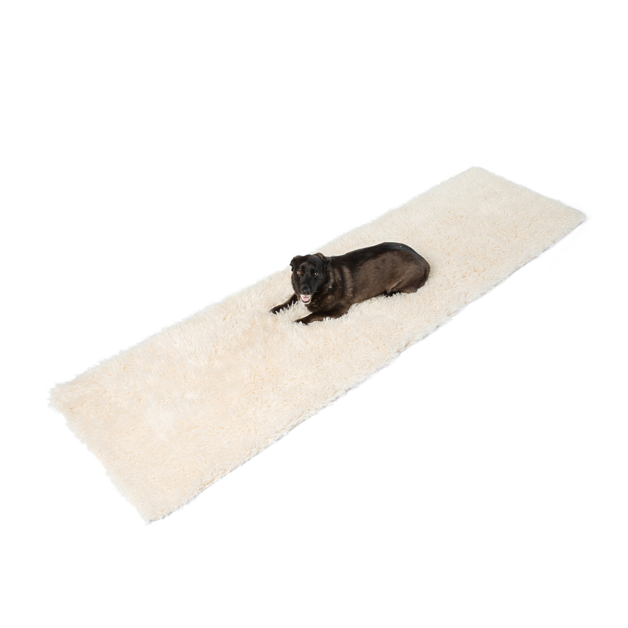 PupProtector™ Luxe Waterproof Bed Runner | Plush Sheep Ivory