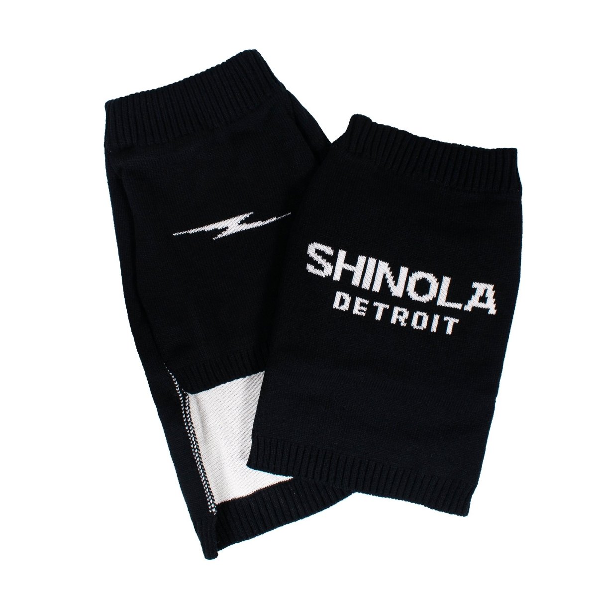 Shinola Brand Logo Knitted Dog Sweater