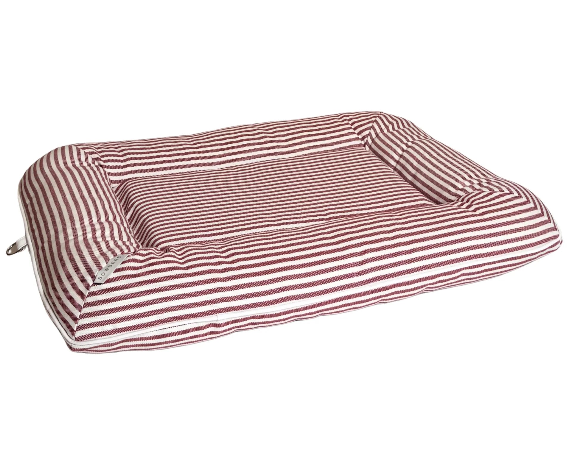 bowsers outdoor dog bed sun lounger in stripes