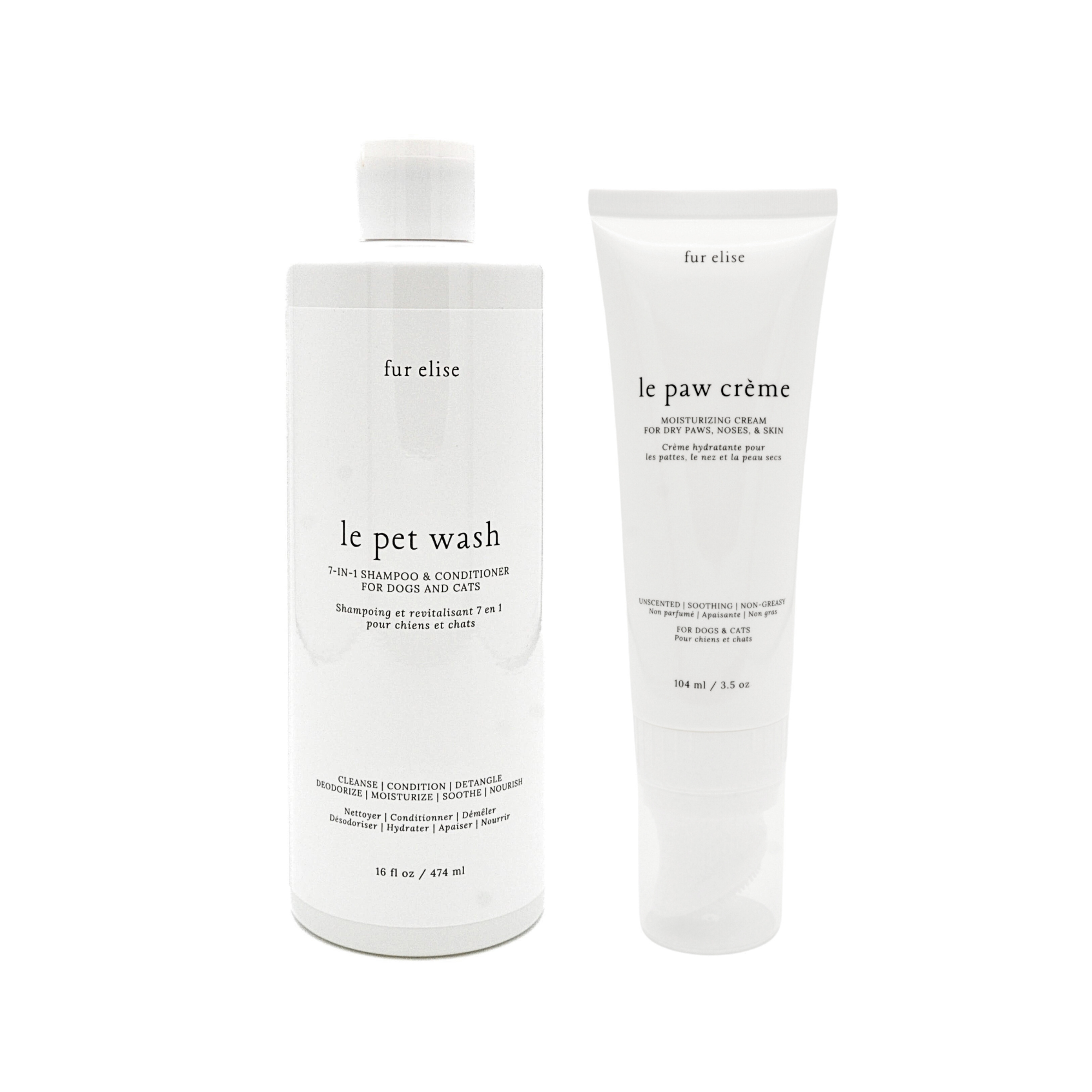 Hypoallergenic Sensitive Skin Le Grooming Pet Shampoo Set