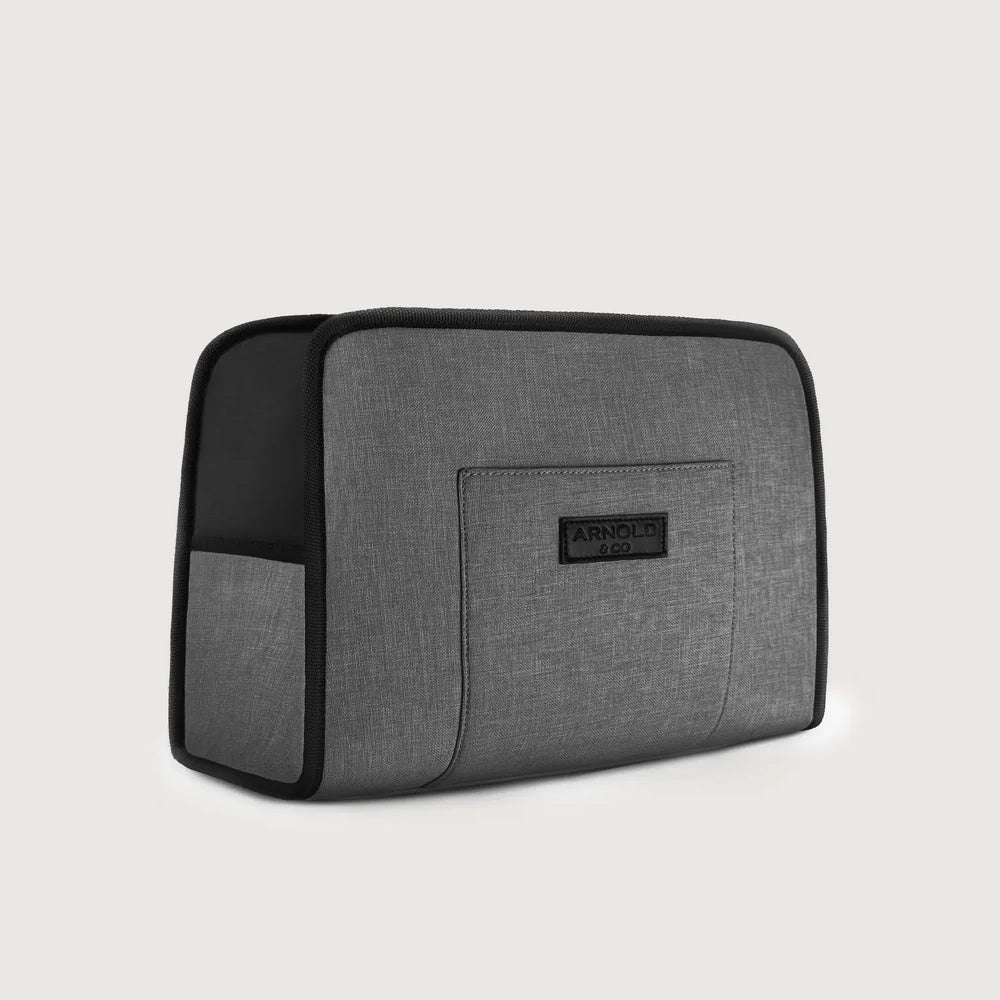 Gray insert for dog carrier