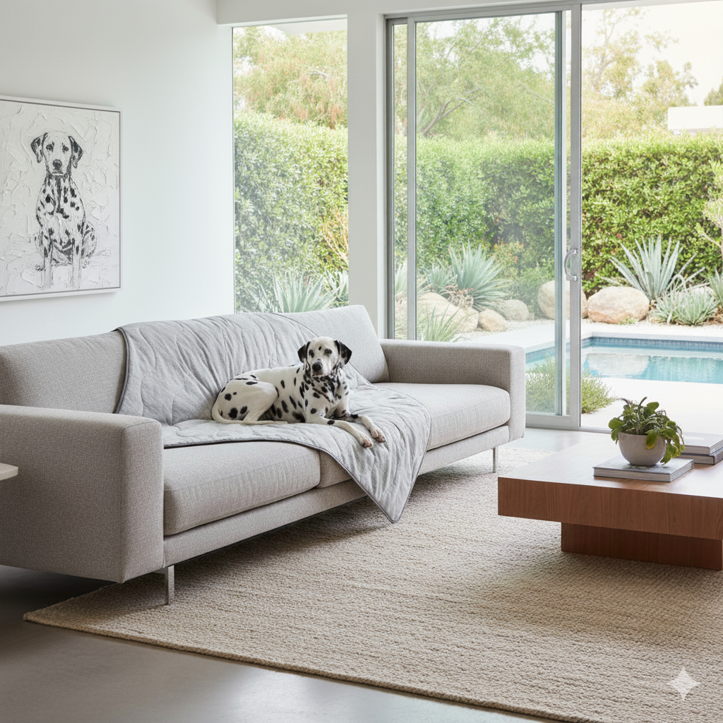 PupChill™ Cooling Waterproof Pet Blanket - Arctic Grey