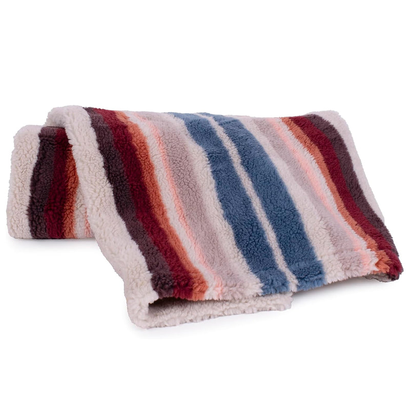 Pendleton Berber Pet Throw Blanket Serape Rosewood For Cats And Dogs